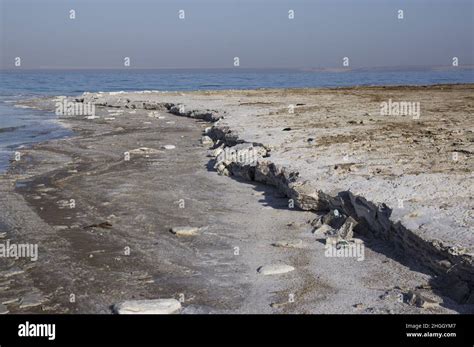 Salt Formations At The Dead Sea In Jordan Middle East Salt Crystals