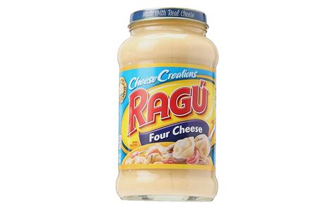 Ragu Four Cheese Sauce Glass Jar 453 Grams Gotochef