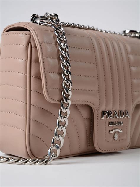 Widest selection of new season & sale only at lyst.com. Prada Leather Diagramme Shoulder Bag - Lyst