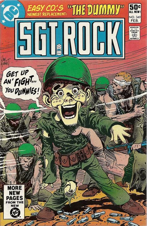 Sgt Rock 349 Kubert War Comics Sergeant Comics