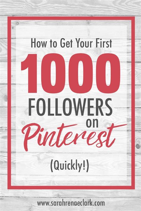 how to get your first 1000 followers on pinterest quickly essential pinterest marketing