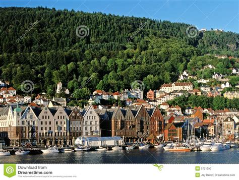 Bergen Norway Harbor Stock Photo Image Of Medieval 5721290