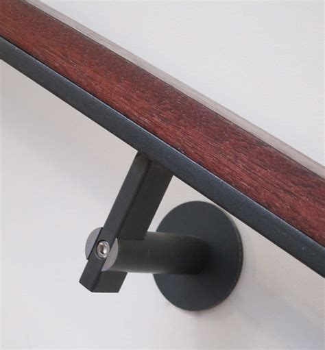 Wood And Steel Handrail Handrail Handrail Design Wood Handrail