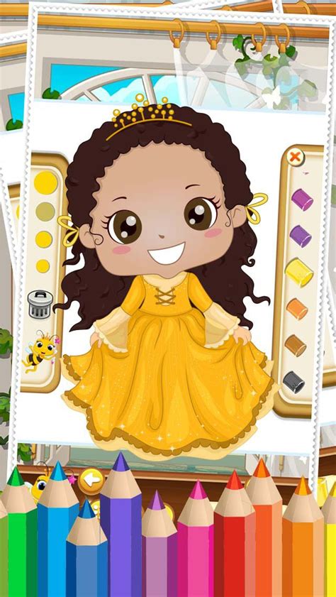 Download the latest version of princess coloring pages for android. My Little Princess Coloring Book Pages - Amazing Paint and ...