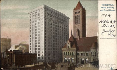 Frick Building And Court House Pittsburgh Pa