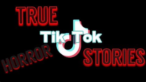 3 Scary True Tiktok Horror Storiesfeat Blameitonjorge Youtube