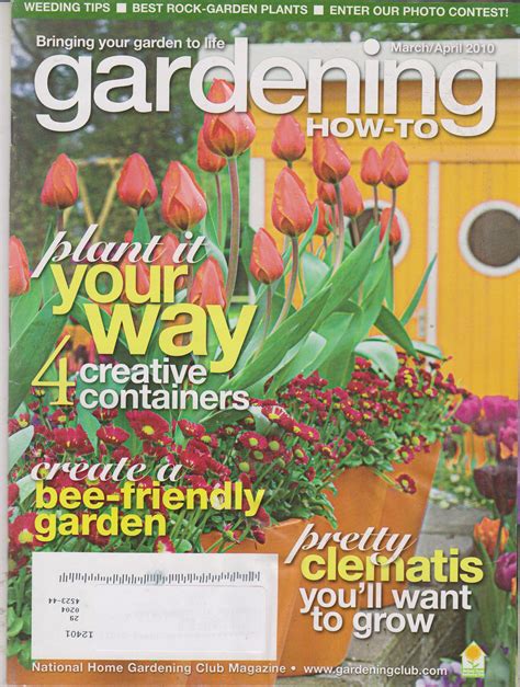 Gardening How To March April 2010 Plant It Your Way 4 Creative
