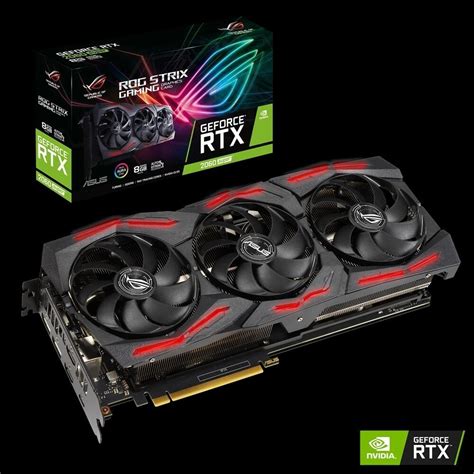 Asus Rog Strix Geforce Rtx 2060 Super Evo V2 8gb Gddr6 Video Card