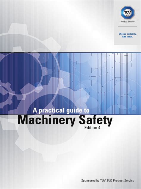 A Practical Guide To Machinery Safety Edition 4 Safety Control System