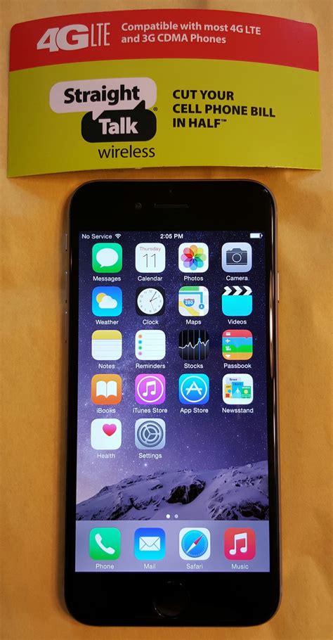 Iphone 6 Gray 16gb For Staight Talk Atandt 4g Lte Good