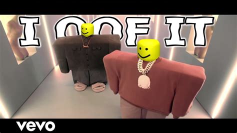 Kanye West And Lil Pump I Oof It Official Roblox Version Youtube