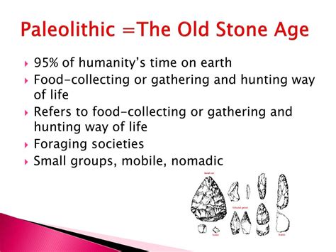 Ppt The Paleolithic Age 95 Powerpoint Presentation Free Download
