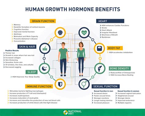 Infographic Human Growth Hormone Benefits