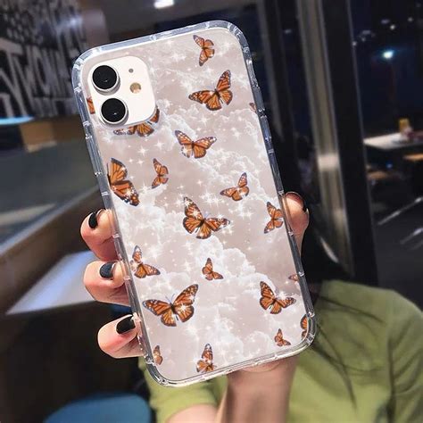 Girls Butterfly Case For Iphone 12 Pro Max Mini Iphone 11 Pro Etsy