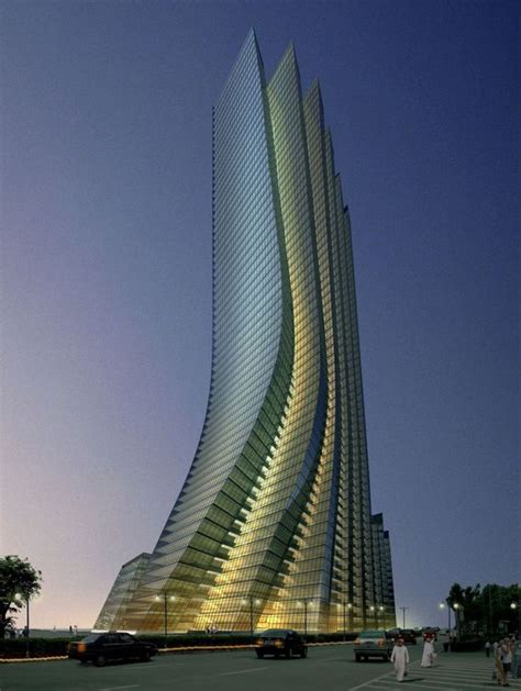 Empire Island Tower Abu Dhabi Dubai Architecture