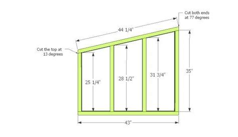 Cute Slanted Roof Dog House Plans New Home Plans Design