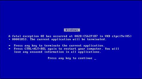 Blue Screen Of Death Sound Youtube
