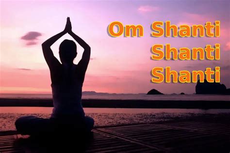 Om Shanti Mantra Meaning And Benefits Lotusbuddhas