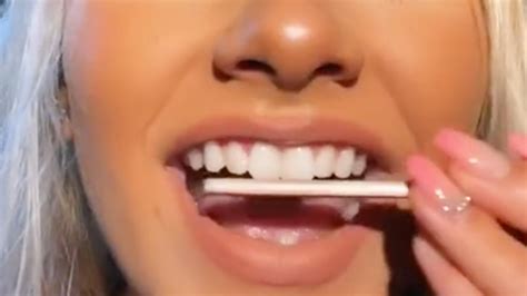 Dentists Blast Dumbest New Tiktok Trend Nail Filing Teeth Glamour Uk