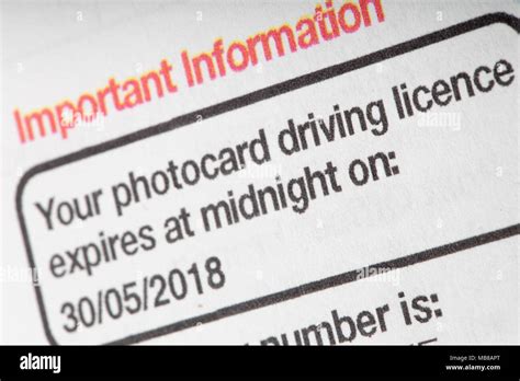 Uk Photocard Driving Licence Hi Res Stock Photography And Images Alamy