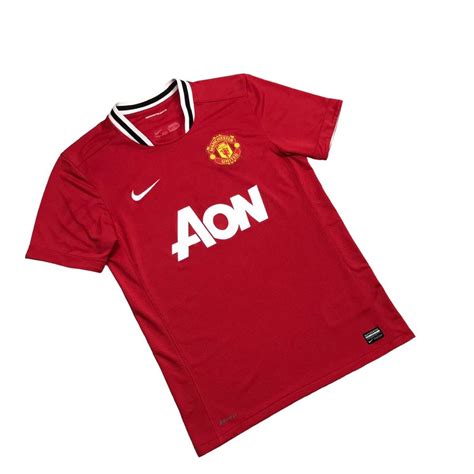 Nike Nike Manchester United Home Soccer Jersey 2011 12 Shirt Sz M Grailed