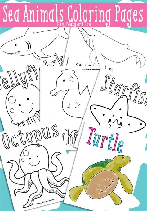 We did not find results for: Ocean and Sea Animals Coloring Pages {Free Printable ...