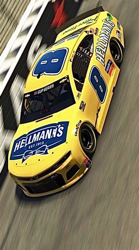 Dale Earnhardt Jrs Iracing Hellmanns Mayonnaise Sponsored Chevrolet