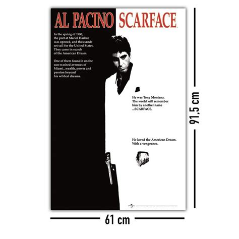 Scarface Cover Poster Poster Großformat Jetzt Im Shop Bestellen Close