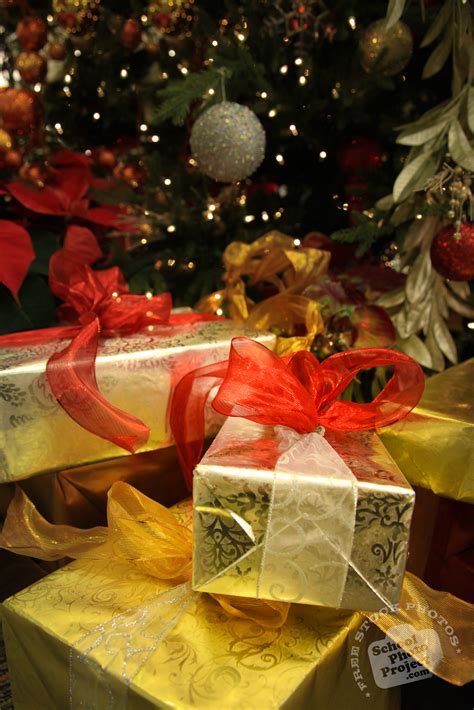 Christmas is not about gifts. Wrapped Gifts, FREE Stock Photo, Image, Picture: Christmas ...