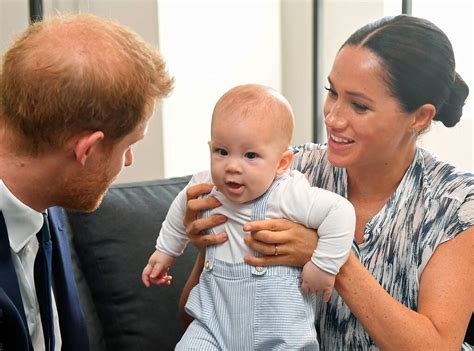 Prince harry and meghan markle introduce their newborn son. Meghan Markle Gives Baby Archie a Kiss in Sneak Peek From ...