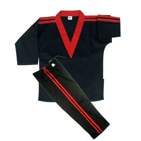Martial Arts Karate Team Uniforms Gi Open And V Neck Ebay