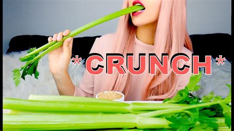 Asmr Celery Intense Crunchy Eating Sounds Youtube