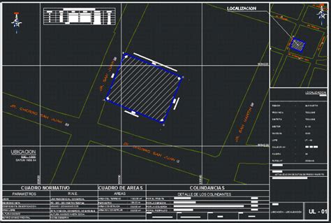 Planos De Planos Perimetricos Planos De Mensura En Dwg Autocad The