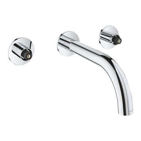 Grohe 23 825 a faucet bathroom faucets sink faucets grohe essence chrome 1 handle single hole watersense bathroom GROHE Atrio 2-Handle M-Size Wall Mount Bathroom Faucet in ...