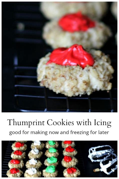 Thumbprint Cookie Recipe With Buttercream Icing