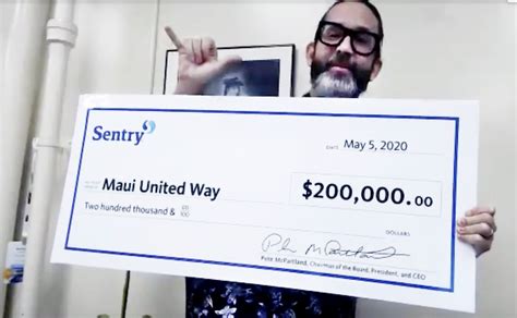 Sentry Insurance Foundation Donates 200000 To Maui United Way For