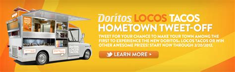 For more information, visit www.tacobell.com. Taco Bell to Release Highly Anticipated Doritos Locos Tacos March 8th With Twitter Contest ...