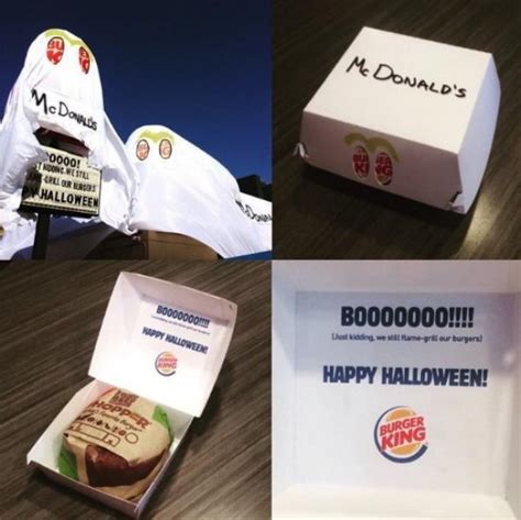 Burger King Becomes Mcdonald’s Ghost For Halloween Daniel Swanick