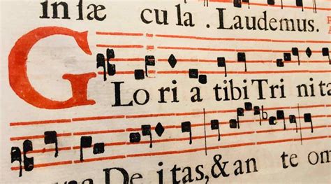 El Canto Gregoriano Música Y Punto