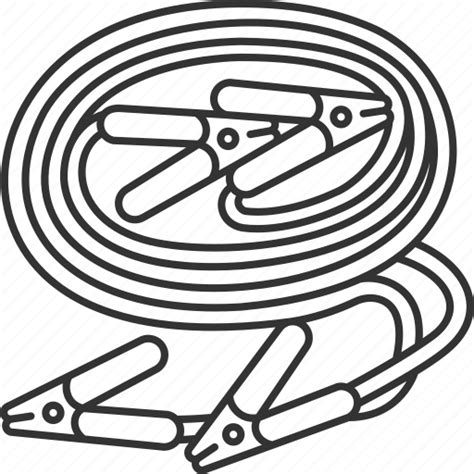 Jumper Cable Charging Battery Electric Icon Download On Iconfinder