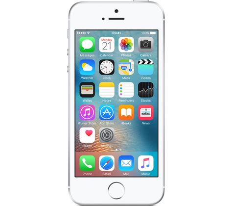 Buy Apple Iphone Se 128 Gb Silver Free Delivery Currys