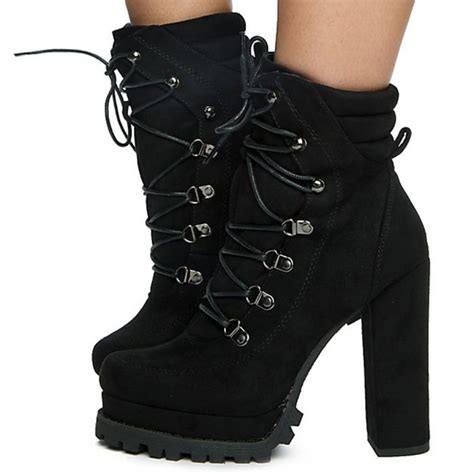 LILIANA Women S Monclair 4 High Heel Boots MONCLAIR 4 BLACK Shiekh