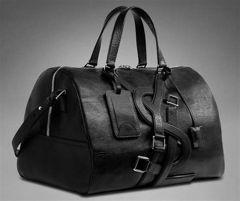 Ysl Vavin Duffle Bag In Black Classic Leather お洒落