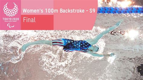 Aspden Takes Gold Back To Usa 🇺🇸 Womens 100m Backstroke S9 Final