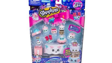 Shopkins Season 7 Join The Party Wedding Party Collection Pack Unboxing