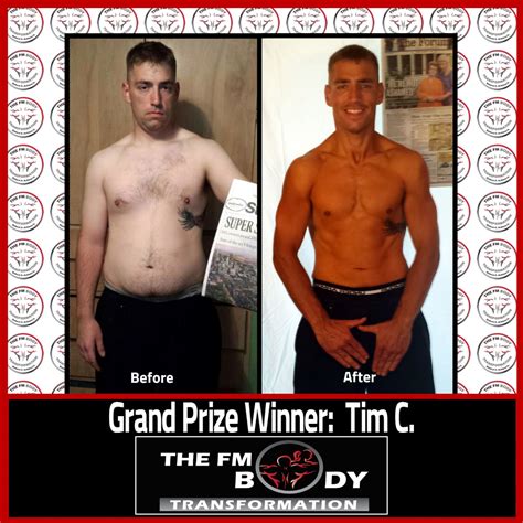 Grand Prize Winner Of The 2014 12 Week Fm Body Transformation Challenge