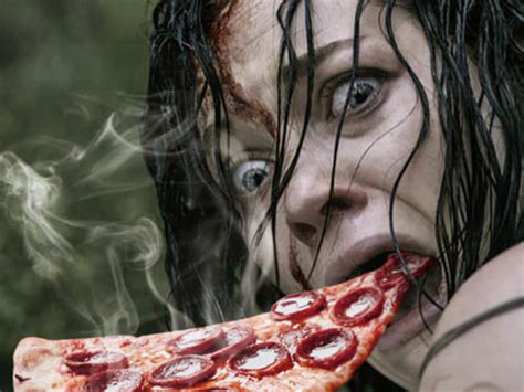 Horror Movie Screams Hilariously Photoshopped With Hot Pizza
