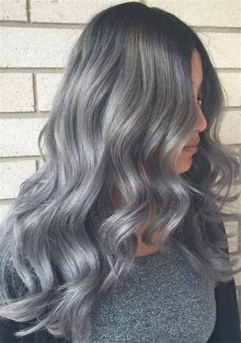 48 Cool Grey Hair Ideas For 2019 That Look Futuristic Graue