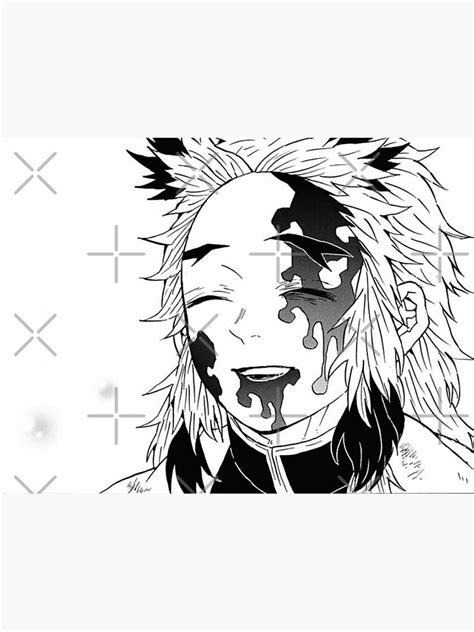 Kyojuro Rengoku Smiling Iconic Manga Panel Demon Slayer Kimetsu No