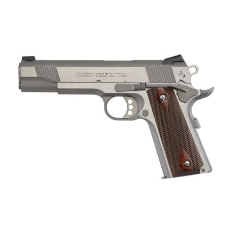 Colt Government Xse Model 9mm Stainless 5 In Novak O1092xse